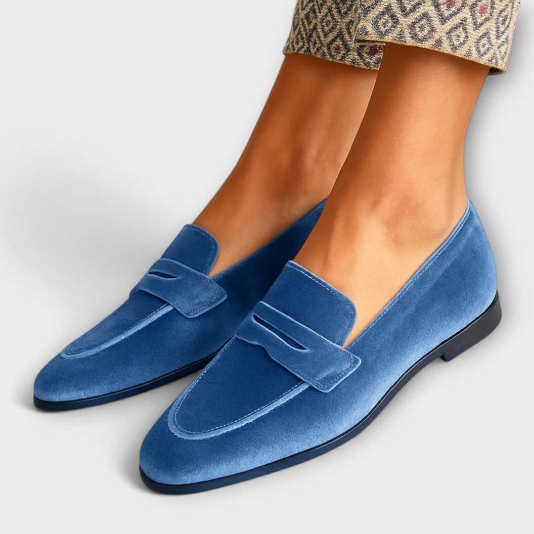 Lykke - Pehmeät Samettiset Loafers
