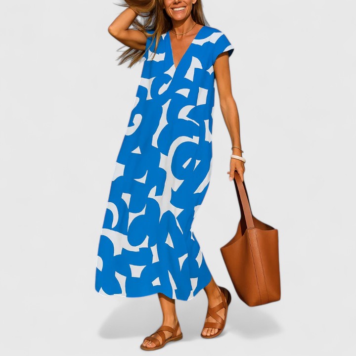 Lysandra | Yksinkertainen Maxi Mekko
