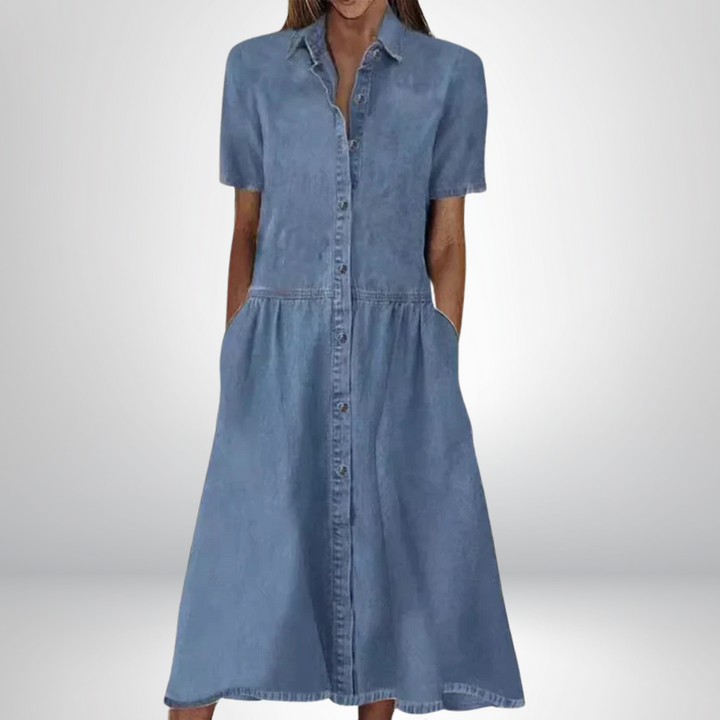 Elna – Tyylikäs Denimmekko