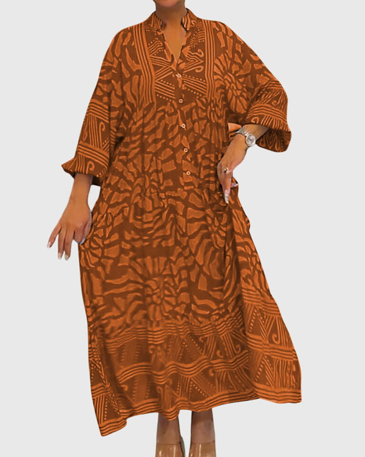 Mckinnley™ | Maxi Mekko Elegantilla Printillä