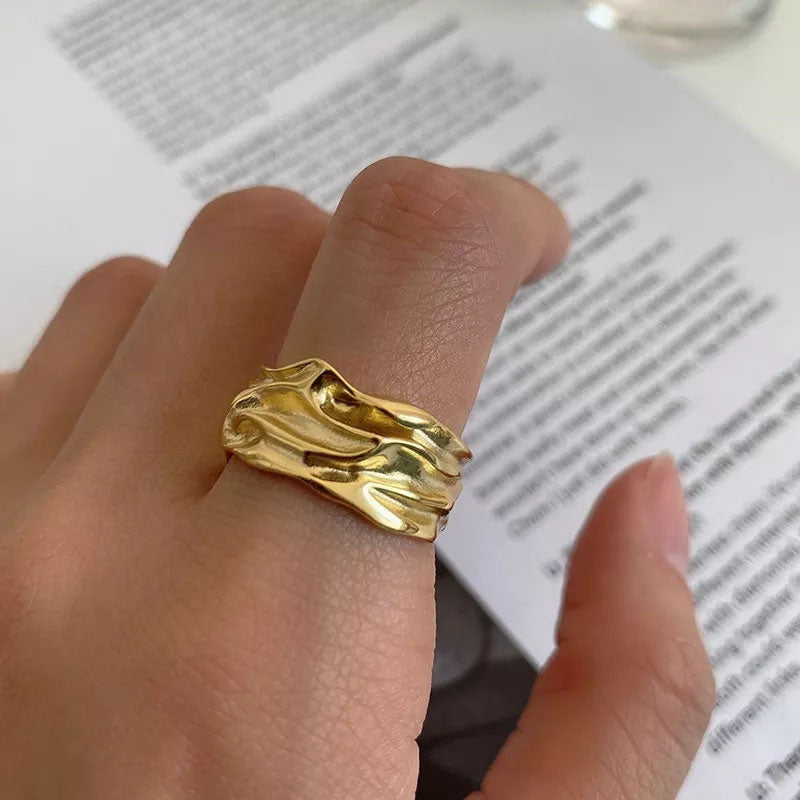 Jaylinette | Suuri Sormus 18K Kulta