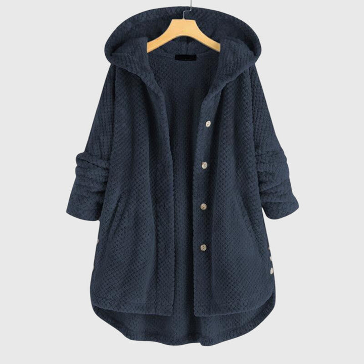 Franca™ - Fleece-takki hupulla