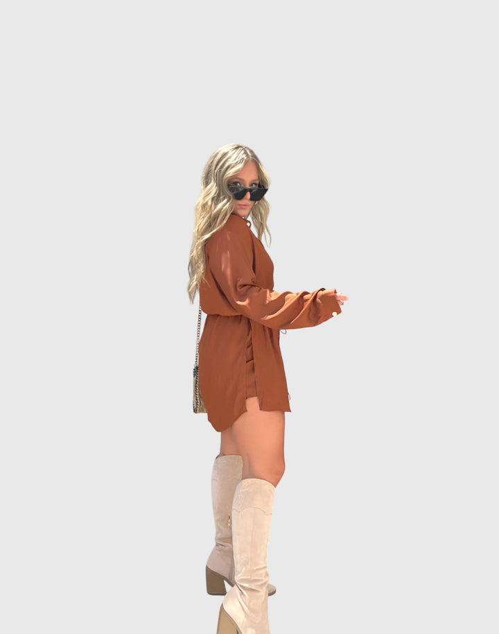 Nova™ | Elegantti Romper Mekko