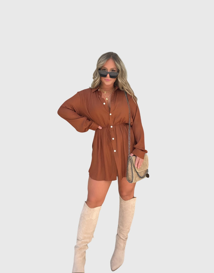 Nova™ | Elegantti Romper Mekko
