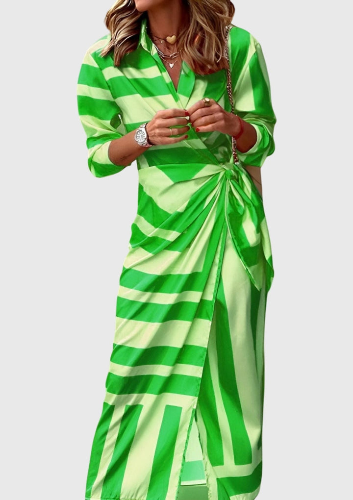 Eeverly™ | Tyylikäs Kietaisumekko Printillä