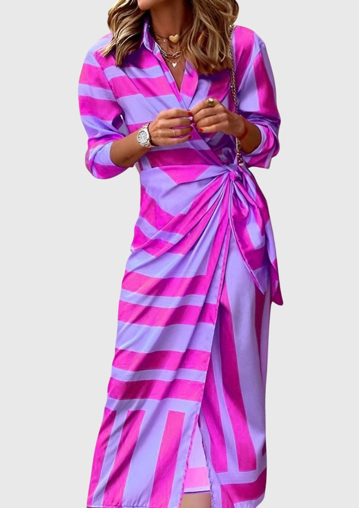 Eeverly™ | Tyylikäs Kietaisumekko Printillä