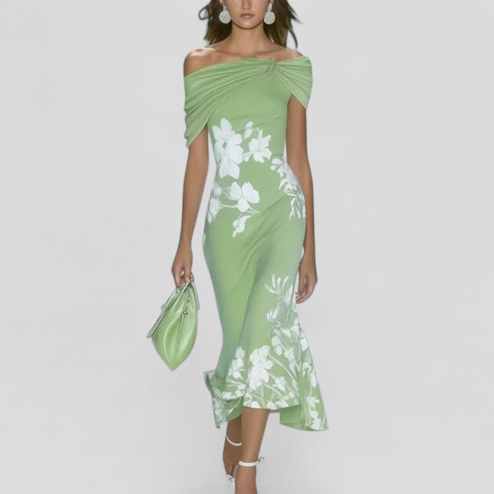 Isabrunel | Elegantti Midi Mekko