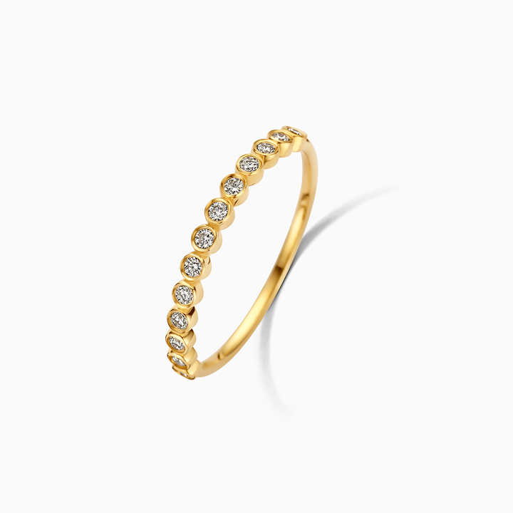 Isavianne | Timanttiring 18K Kulta