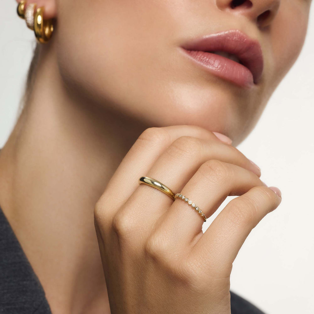 Isavianne | Timanttiring 18K Kulta