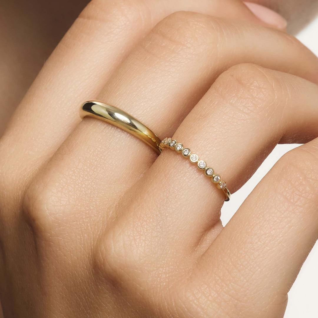 Isavianne | Timanttiring 18K Kulta