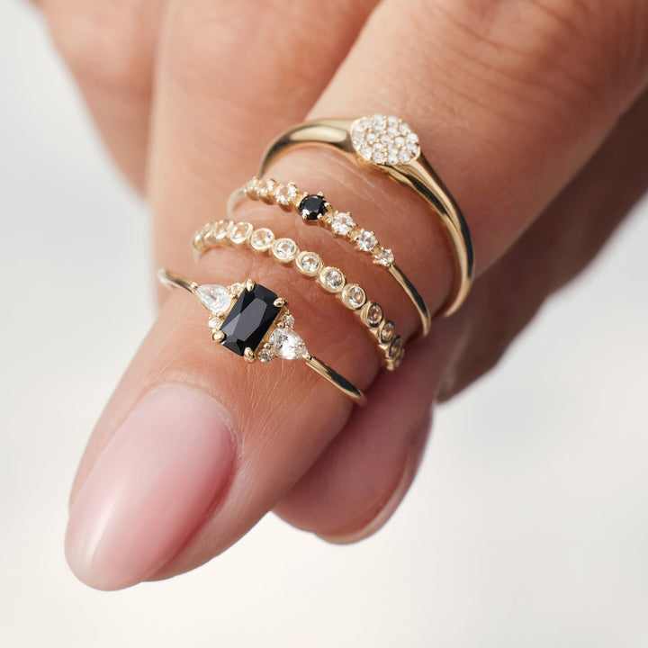 Isavianne | Timanttiring 18K Kulta