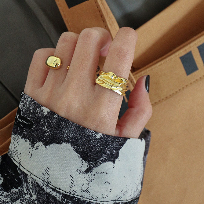 Jaylinette | Suuri Sormus 18K Kulta