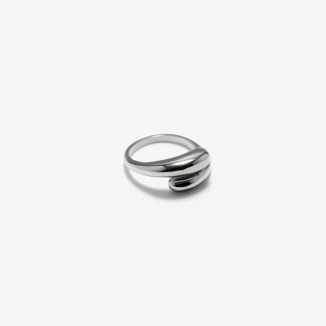 Minimalistinen Vesipisara Sormus