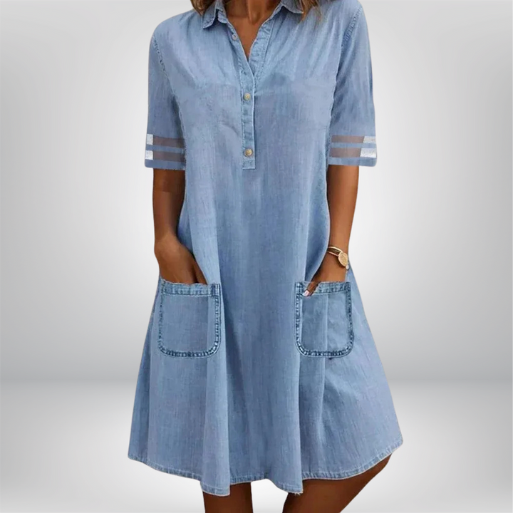Fredrika – Denim Kevyt Mekko