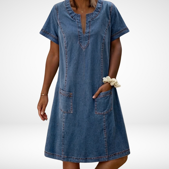 Filippa – Pehmeä Denimmekko