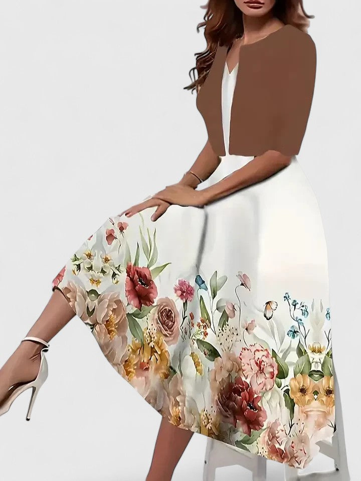 Chantal | Elegant Midi Mekko