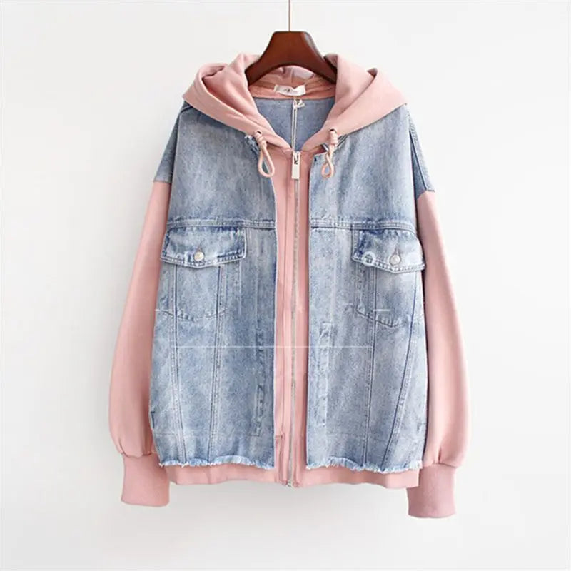 Vivian - Denim Huppari Takki