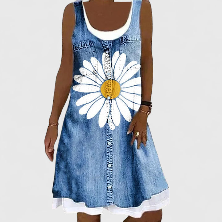 Gerd – Pehmeä ja Tyylikäs Denimmekko