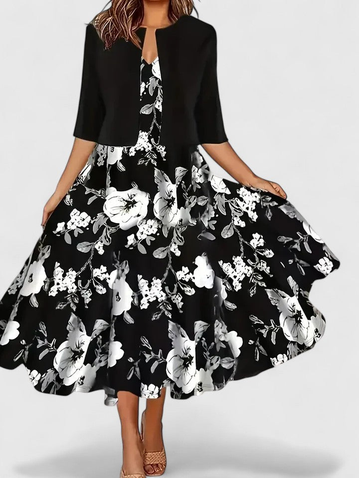 Chantal | Elegant Midi Mekko