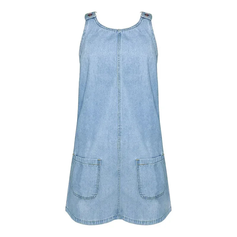 Dagmar – Käytännöllinen ja Kevyt Denim Kesämekko