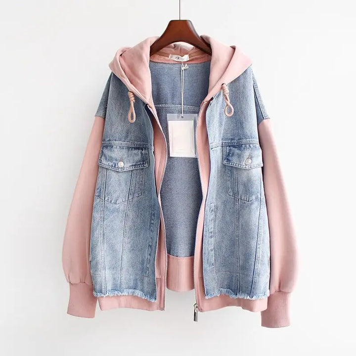 Vivian - Denim Huppari Takki