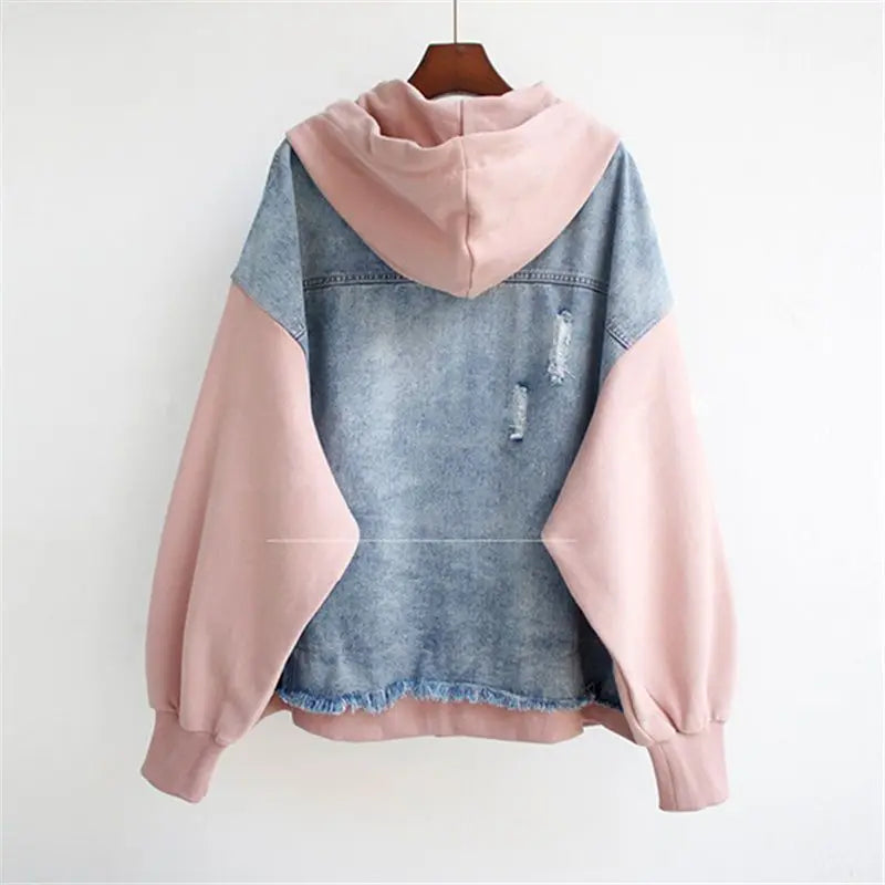 Vivian - Denim Huppari Takki