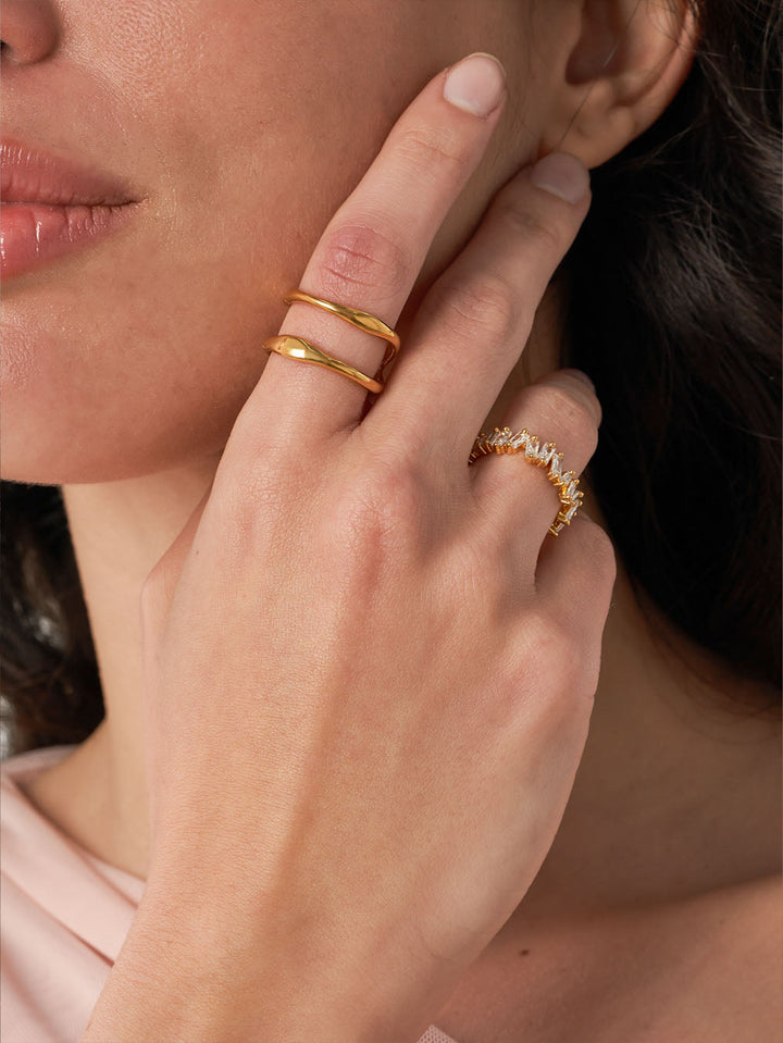 Tazalyette | Timanttiring 18k