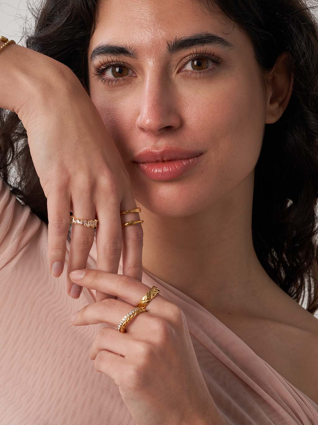 Tazalyette | Timanttiring 18k