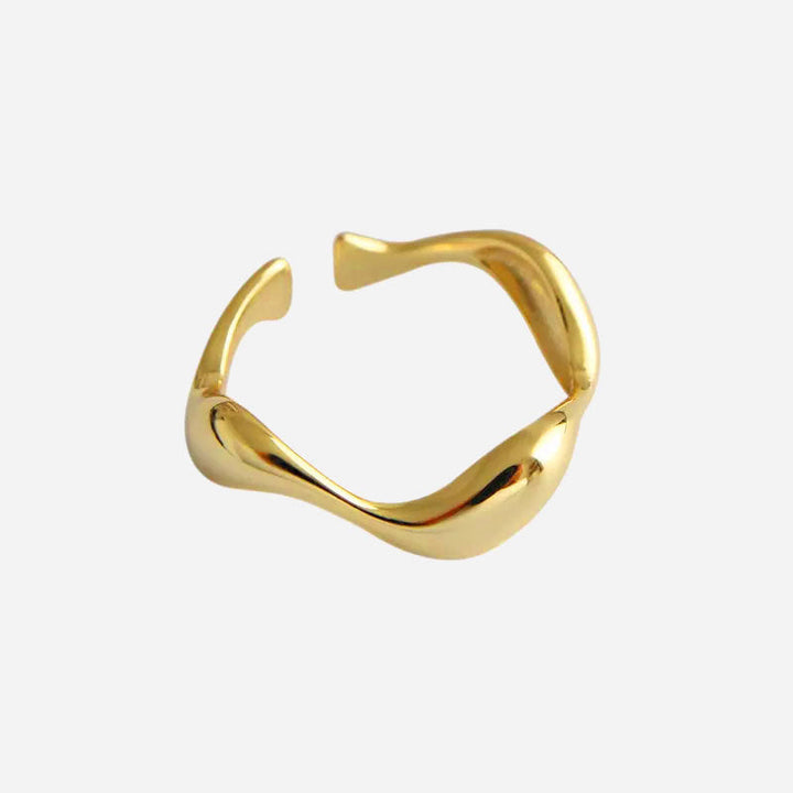 Carisseya | Aaltosormus 18K Kulta