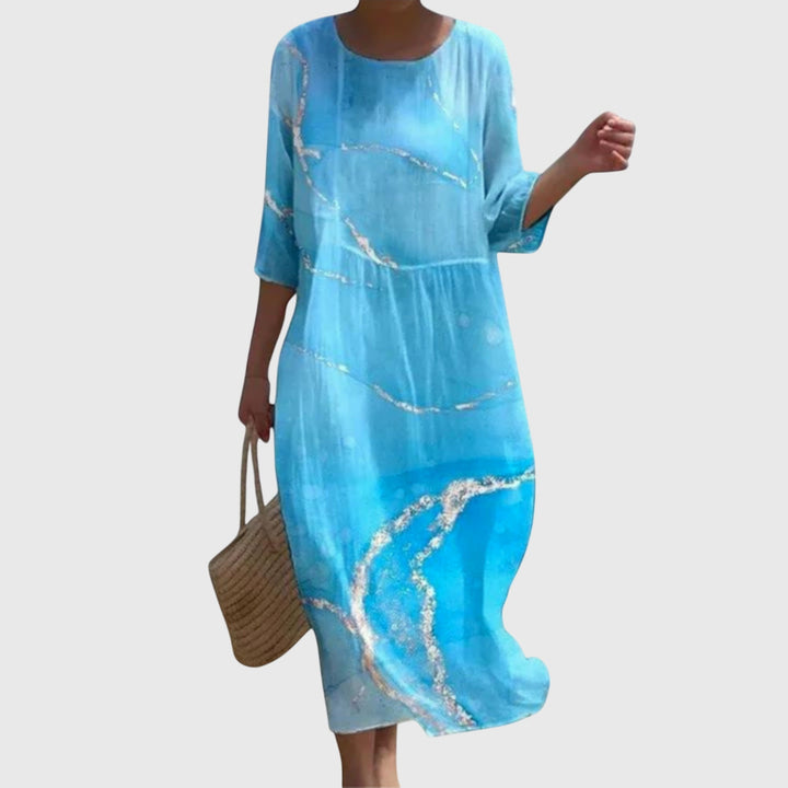 Hayyley™ | Tyylikäs Kukallinen Maxi Mekko