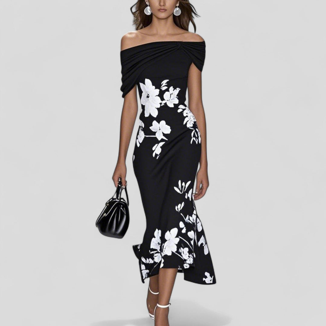 Isabrunel | Elegantti Midi Mekko