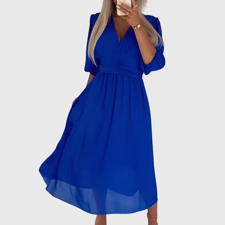 Chhloe™ | Kevyt Silkkichiffon Mekko