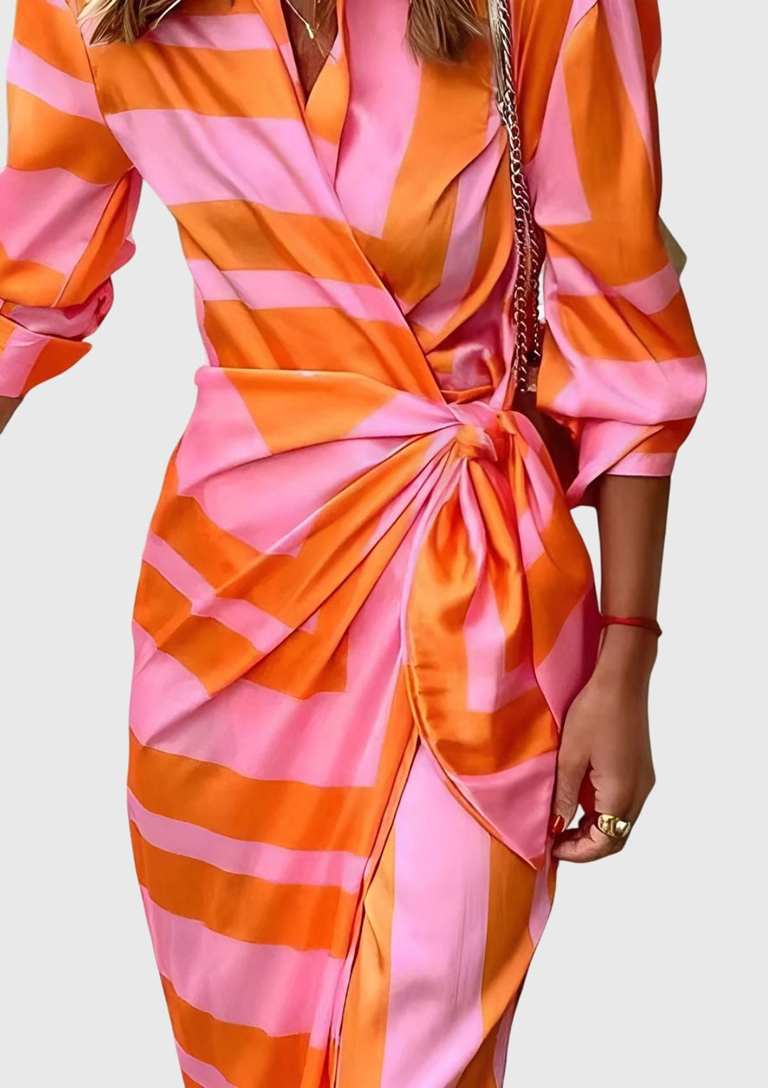 Eeverly™ | Tyylikäs Kietaisumekko Printillä