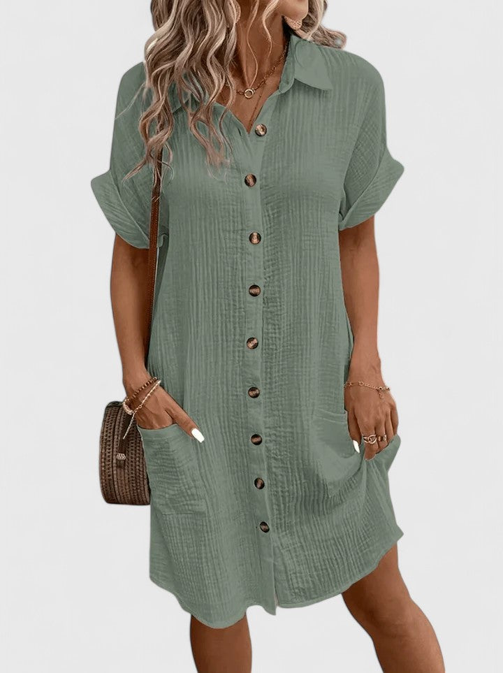 Gianelleza™ | Yksinkertainen Midi Mekko