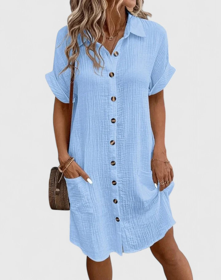 Gianelleza™ | Yksinkertainen Midi Mekko