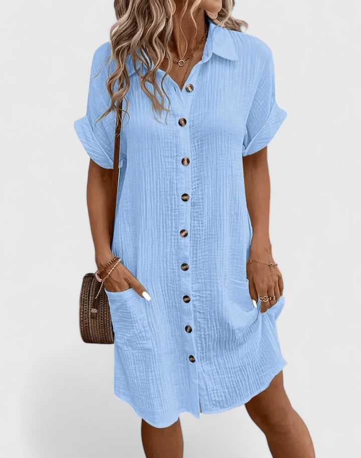 Gianelleza™ | Yksinkertainen Midi Mekko