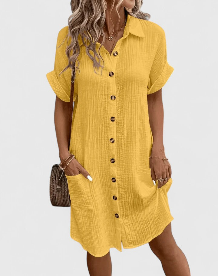 Gianelleza™ | Yksinkertainen Midi Mekko