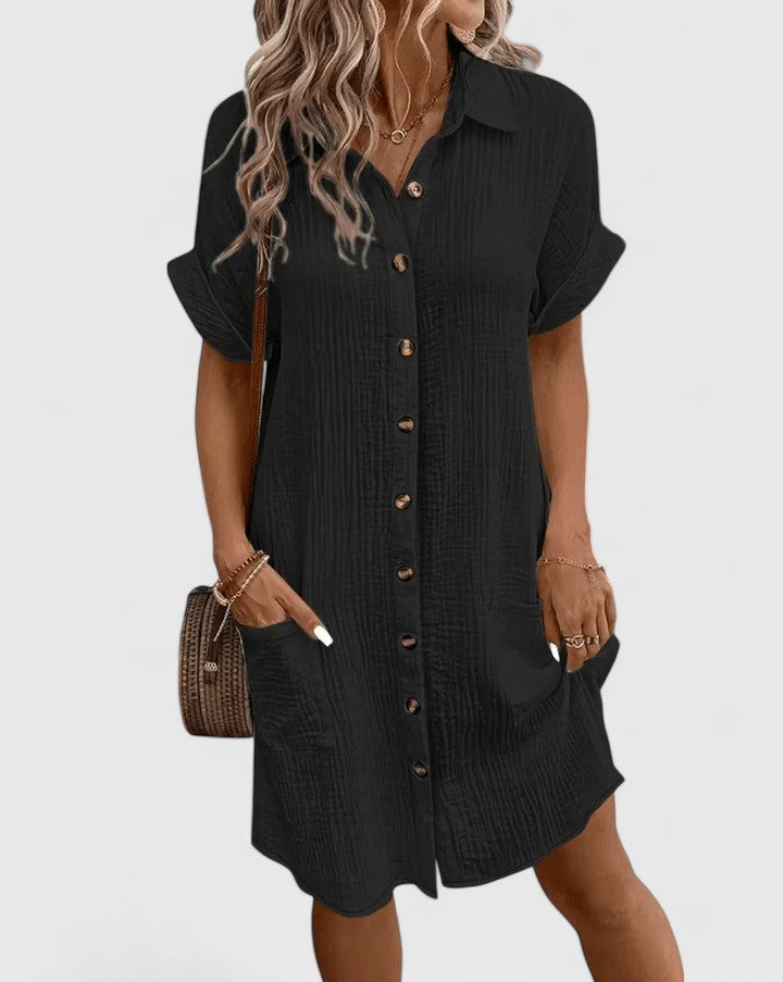 Gianelleza™ | Yksinkertainen Midi Mekko