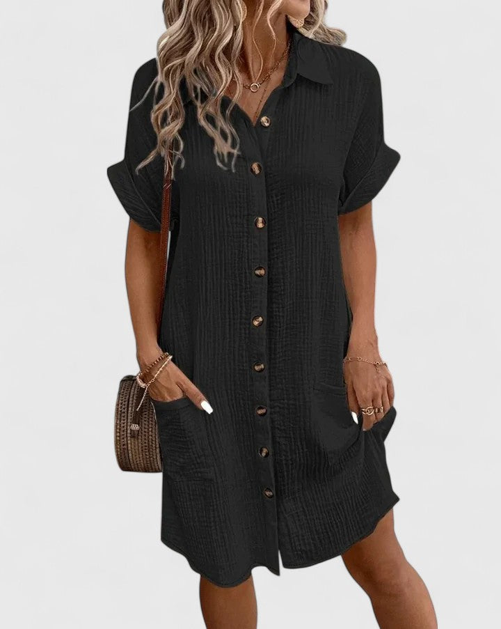 Gianelleza™ | Yksinkertainen Midi Mekko