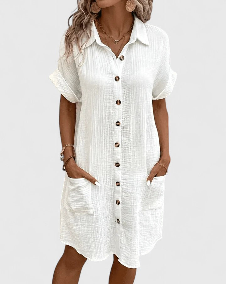 Gianelleza™ | Yksinkertainen Midi Mekko