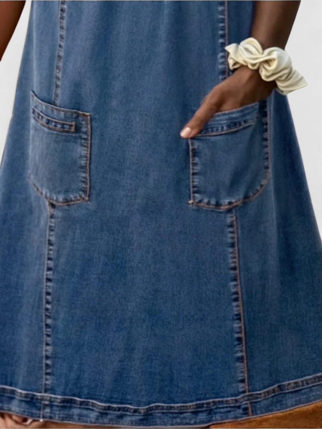 Susanne® | Pehmeä Denim Mekko