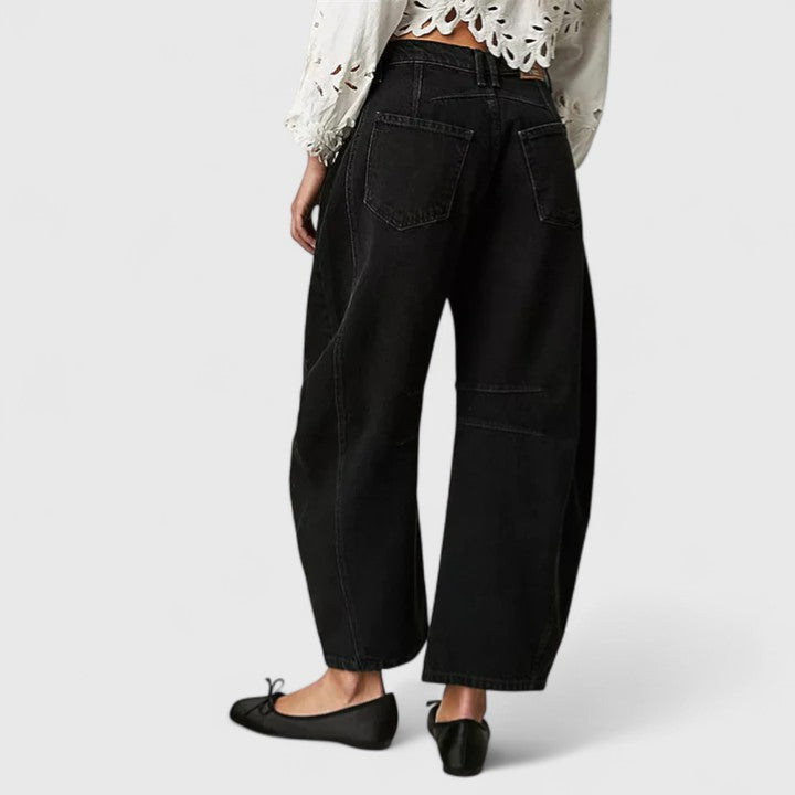 Sateen | Mukavat Leveät Housut