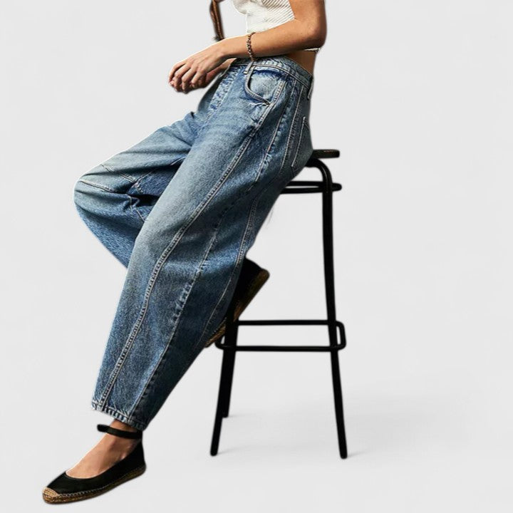 Sateen | Mukavat Leveät Housut