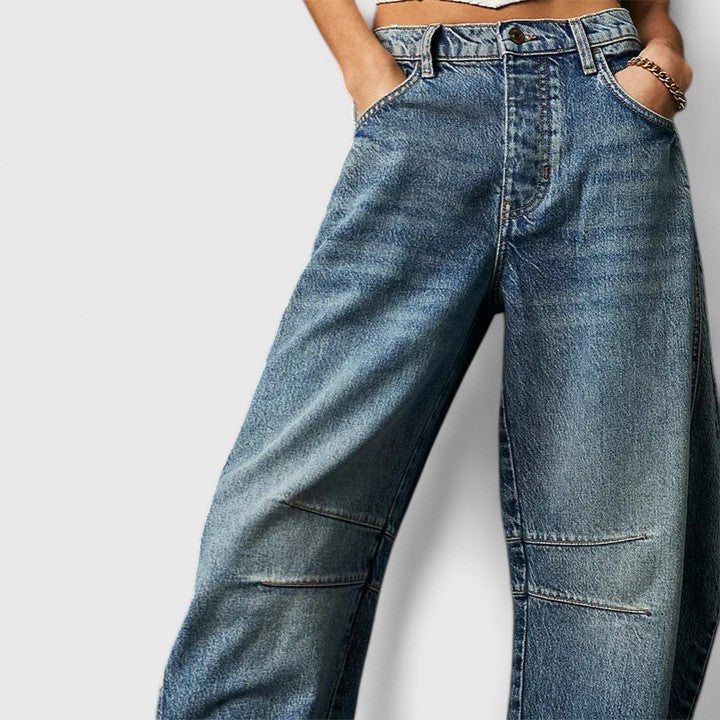 Sateen | Mukavat Leveät Housut