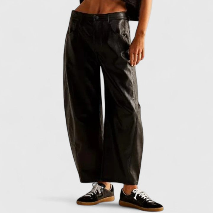 Sateen | Mukavat Leveät Housut
