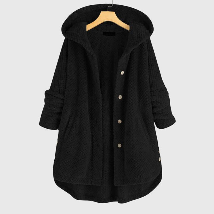 Franca™ - Fleece-takki hupulla