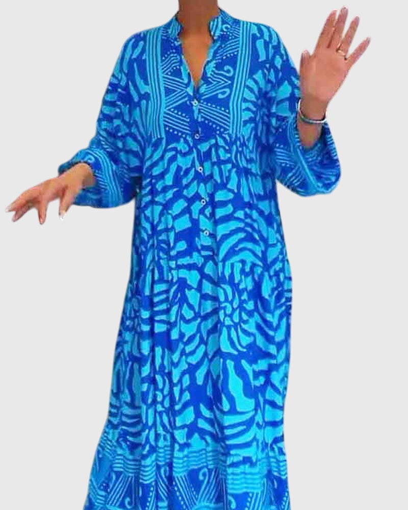 Mckinnley™ | Maxi Mekko Elegantilla Printillä