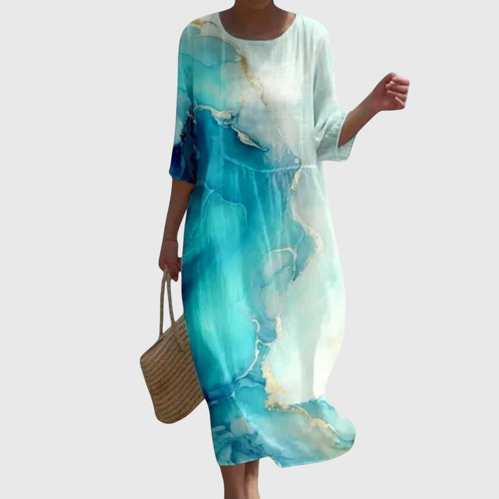 Hayyley™ | Tyylikäs Kukallinen Maxi Mekko