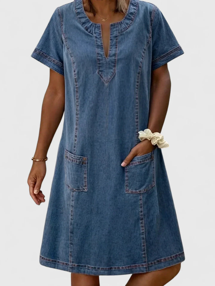 Filippa – Pehmeä Denimmekko