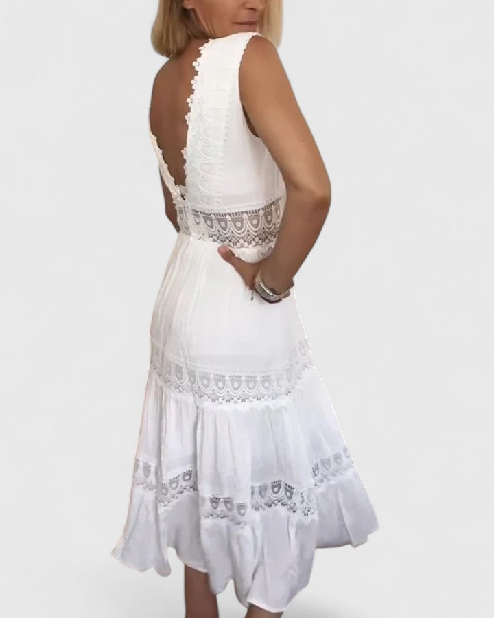 Alena | Elegantti Midi Mekko